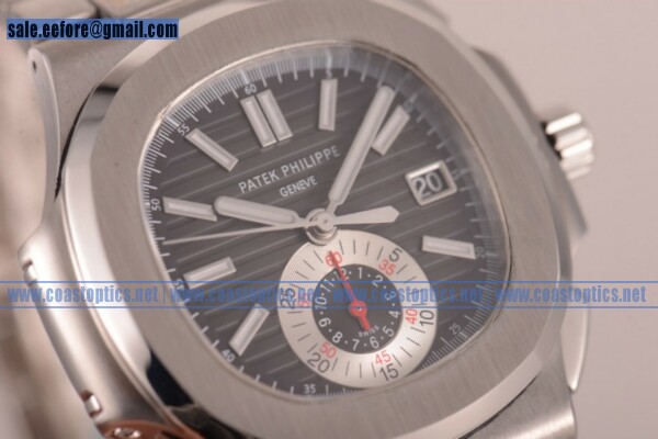 Perfect Replica Patek Philippe Nautilus Chrono Watch Steel 5980/1A (BP) - Click Image to Close